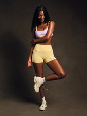 SET ACTIVE Website Store | LUXFORM® LUX PIPE SHORTS - BUTTERCREAM