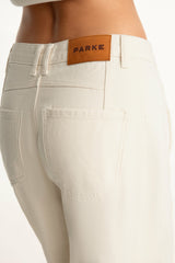 SET ACTIVE Discount | SET X PARKE HORSESHOE JEANS - CREAM