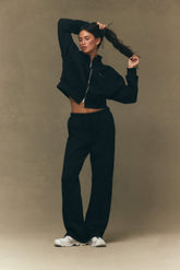 SET ACTIVE Website Store | MIDWEIGHT SWEATS STAPLE STRAIGHT LEG SWEATPANTS - ONYX