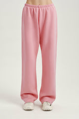 SET ACTIVE Outlets | MIDWEIGHT SWEATS STAPLE STRAIGHT LEG SWEATPANTS - INVERSE ROSEBUD