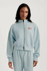 SET ACTIVE Online | MIDWEIGHT SWEATS STAPLE SET FUNNEL ZIP - VERSE