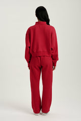 SET ACTIVE Sale | MIDWEIGHT SWEATS STAPLE SET FUNNEL ZIP - SONNET