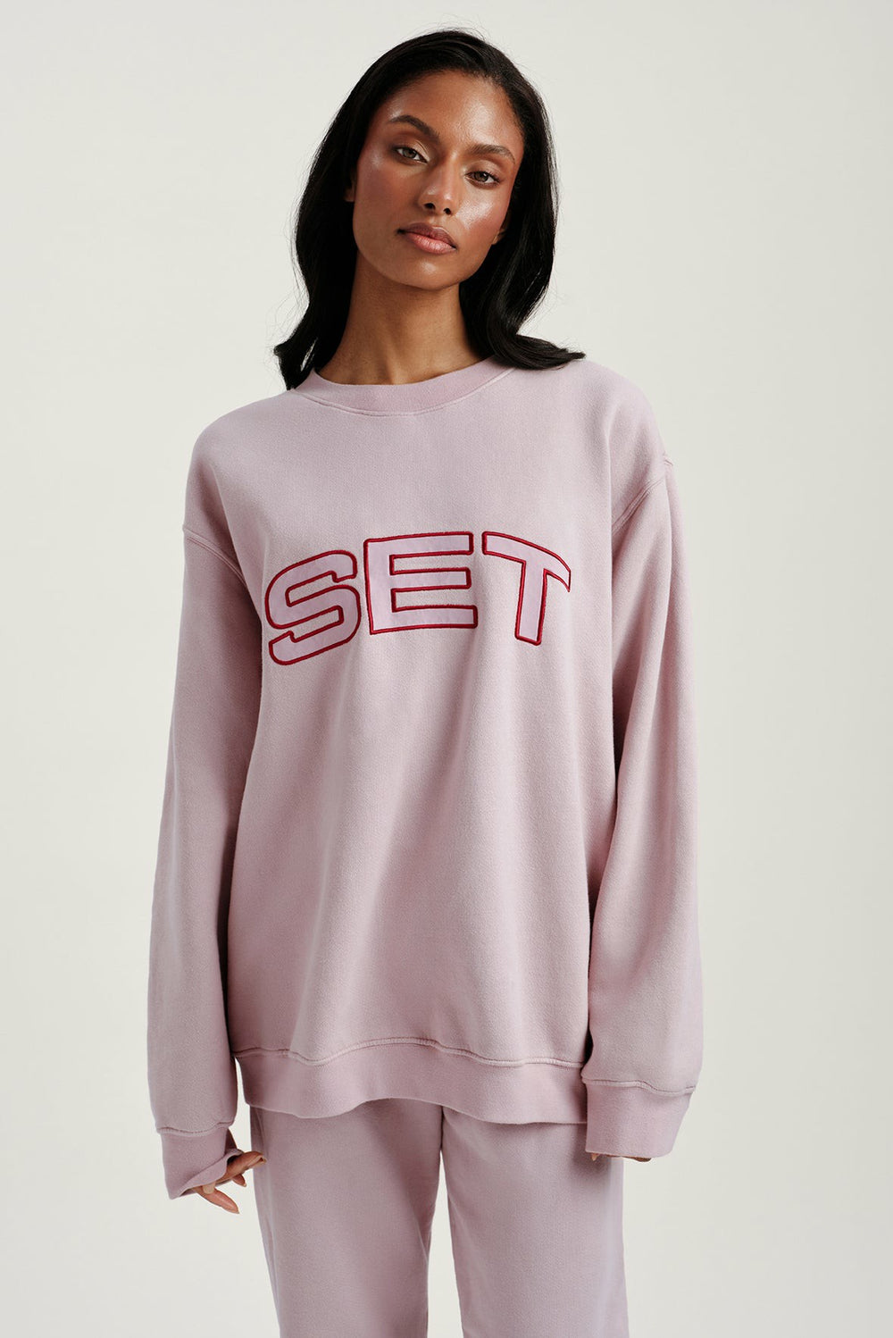 SET ACTIVE For Sale | MIDWEIGHT SWEATS STAPLE SET CREWNECK - SONNET