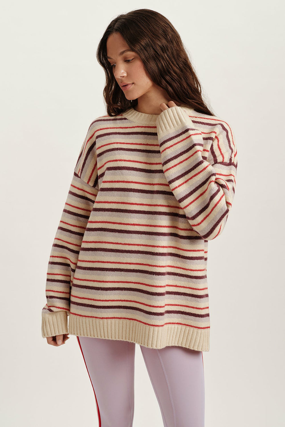 SET ACTIVE For Sale | STUDIO KNIT STUDIO KNIT CREWNECK - SONNET