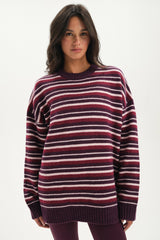 SET ACTIVE Online | STUDIO KNIT STUDIO KNIT CREWNECK - POPPY