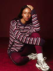 SET ACTIVE Online | STUDIO KNIT STUDIO KNIT CREWNECK - POPPY