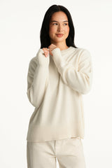 SET ACTIVE US | SET X PARKE COTTON CREWNECK - CREAM