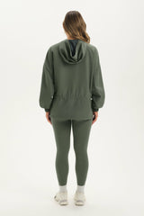 SET ACTIVE For Sale | NYLON TRACK CINCHED WINDBREAKER - GROTTO