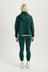 SET ACTIVE Online | NYLON DUET CINCHED WINDBREAKER - PEAK