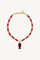 SET ACTIVE Discount | SET x LOGAN TAY FISH CHARM NECKLACE - MARASCHINO