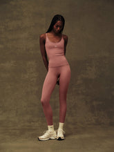 SET ACTIVE US | SPORTBODY® SPORTY HIGH-RISE LEGGINGS - SEPIA