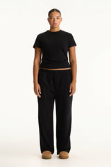 SET ACTIVE Discount | CLASSIC COTTON DAILY STAPLE TEE - ONYX