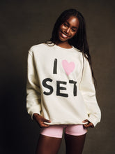 SET ACTIVE Discount | MIDWEIGHT SWEATS STAPLE I LOVE SET CREWNECK - ICING