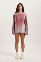 SET ACTIVE Website Store | STRIPE JERSEY STRIPE SHORTS - LYRIC