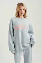 SET ACTIVE For Sale | MIDWEIGHT SWEATS STAPLE SET CREWNECK - BLUSH