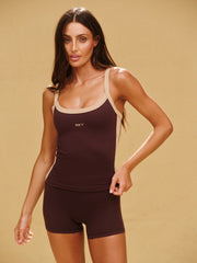 SET ACTIVE Outlets | FORMCLOUD® CLOUD CONTRAST CAMI - SHORELINE