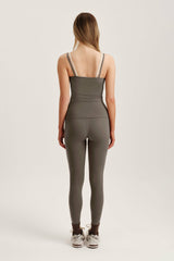 SET ACTIVE Sale | BREATHE 1.0 LAYERED MOVE TANK - GRAIN