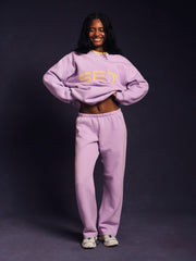SET ACTIVE Website Store | MIDWEIGHT SWEATS STAPLE STRAIGHT LEG SWEATPANTS - BUTTERCREAM