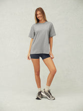 SET ACTIVE Online | CLASSIC COTTON DAILY BOYFRIEND TEE - FOG HEATHER GREY