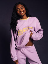 SET ACTIVE Outlet | MIDWEIGHT SWEATS STAPLE SET LAYERED CREWNECK - BUTTERCREAM