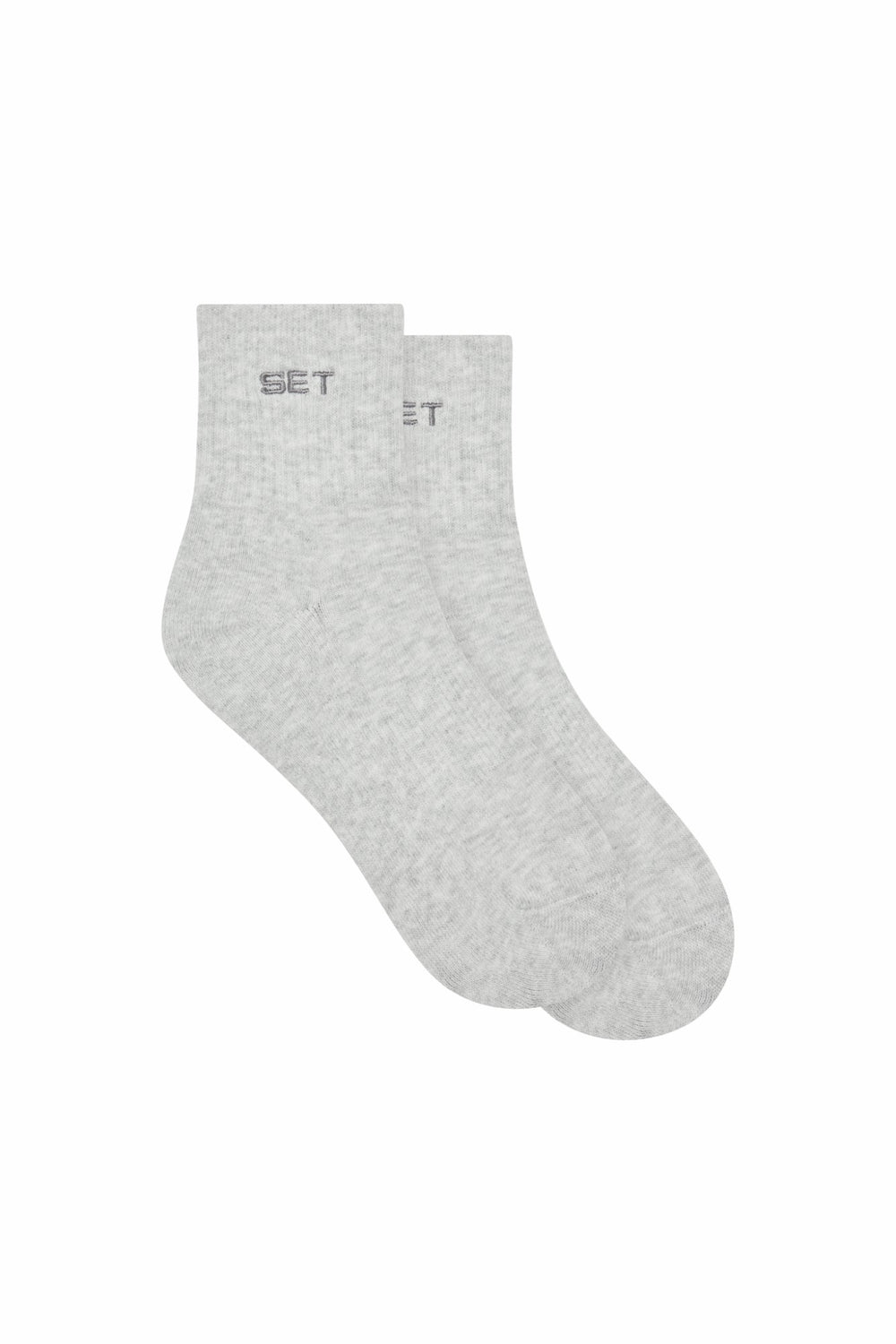 SET ACTIVE Discount | SET SHORTY SOCKS - HEATHER GREY