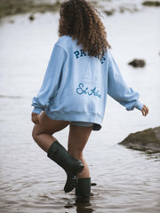 SET ACTIVE Sale | SET X PARKE SAIL GRAPHIC MOCKNECK - OVERCAST