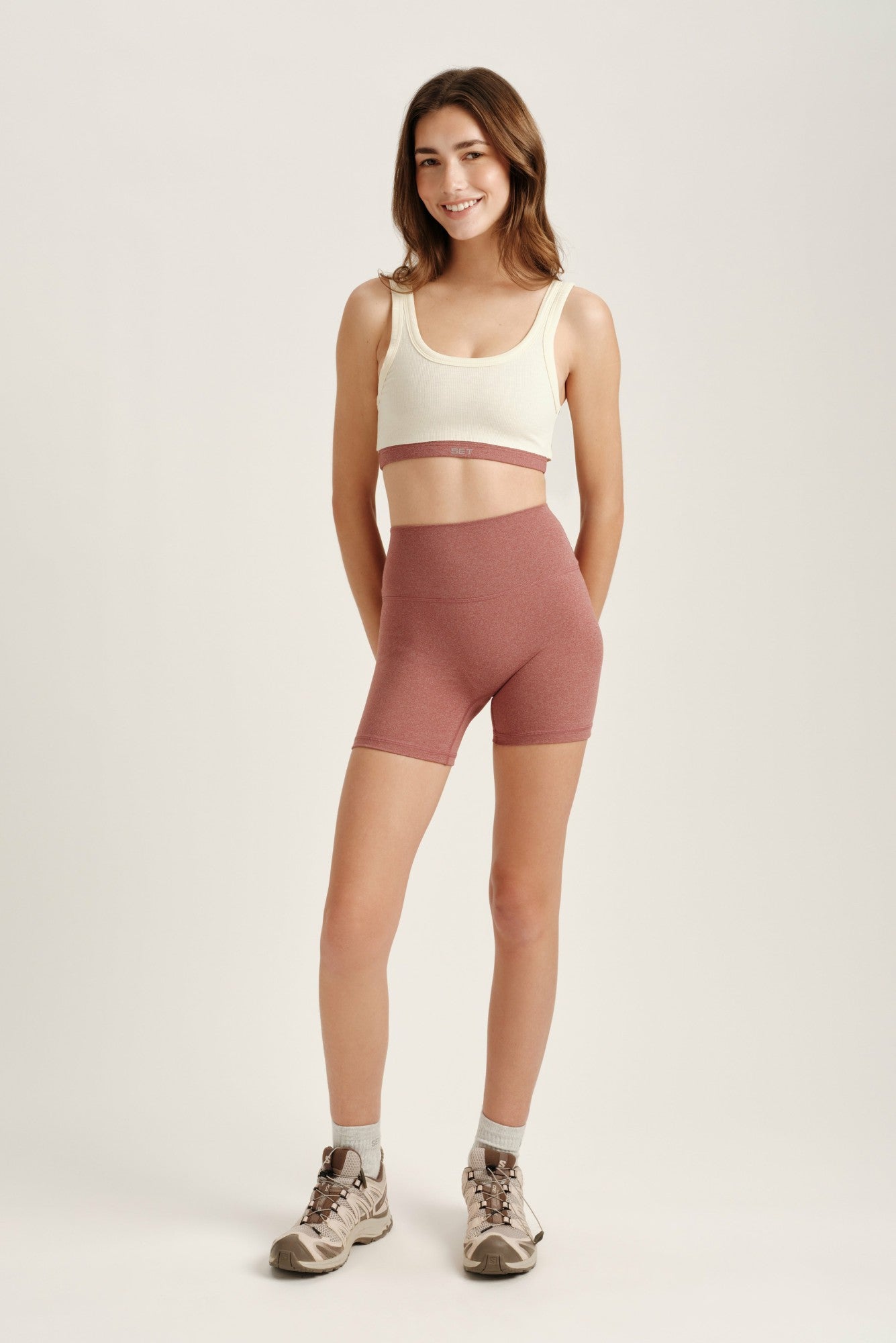 SET ACTIVE Outlet | SPORTBODY® SPORTY ROSTER BRA - SEPIA