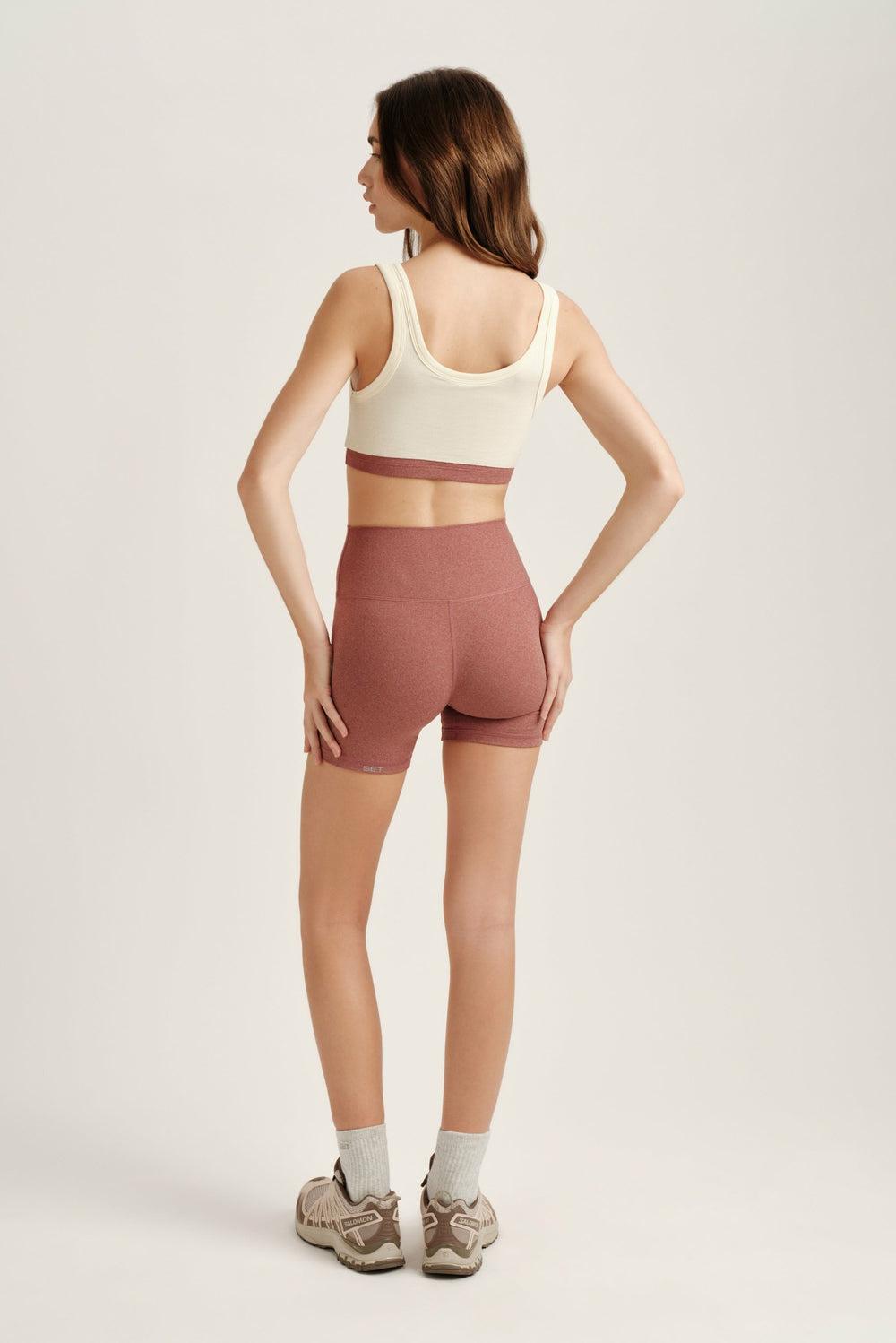 SET ACTIVE Outlet | SPORTBODY® SPORTY ROSTER BRA - SEPIA