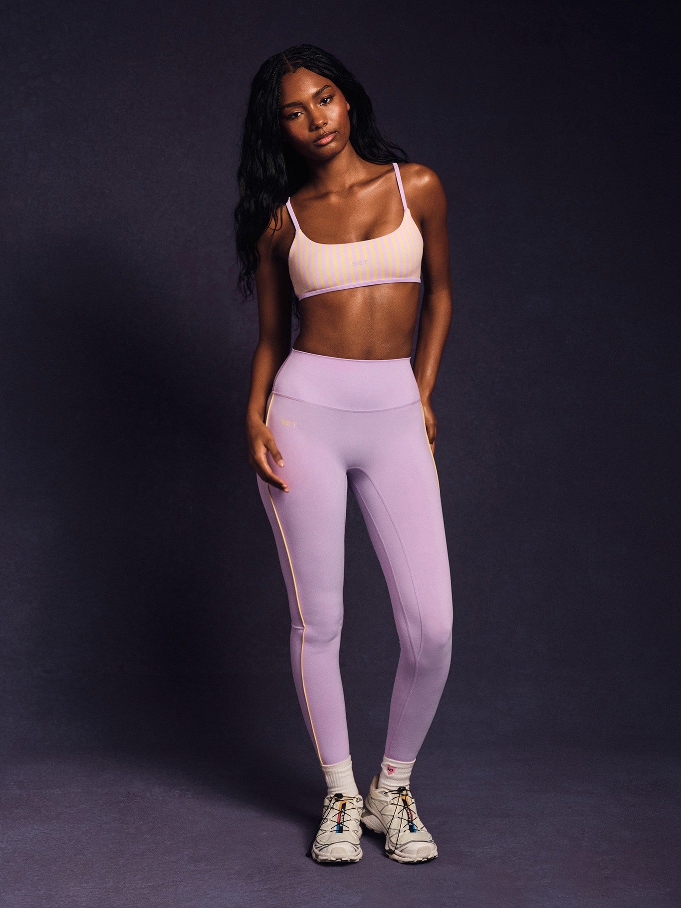 SET ACTIVE Online | LUXFORM® LUX STRIPE BASE BRA - BUTTERCREAM