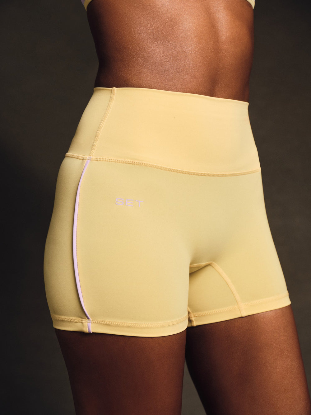 SET ACTIVE Website Store | LUXFORM® LUX PIPE SHORTS - BUTTERCREAM