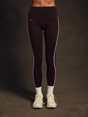 SET ACTIVE US | SPORTBODY® SPORTY STRIPE LEGGINGS - SWIRL
