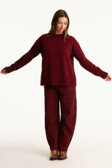 SET ACTIVE Online | SET X PARKE HORSESHOE JEANS - RHUBARB