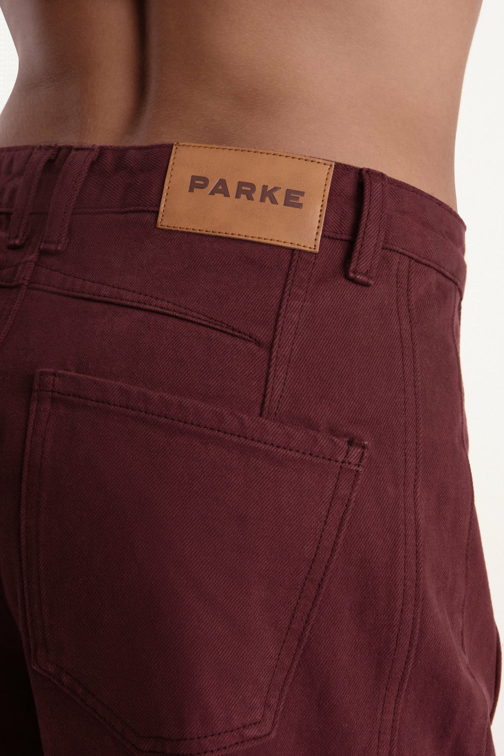 SET ACTIVE Online | SET X PARKE HORSESHOE JEANS - RHUBARB