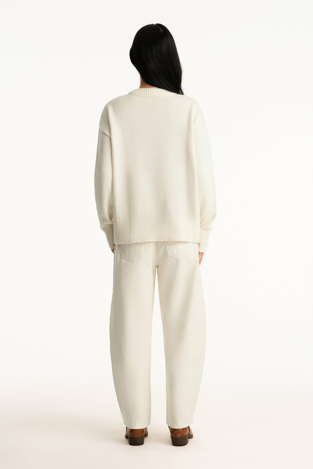 SET ACTIVE Discount | SET X PARKE HORSESHOE JEANS - CREAM