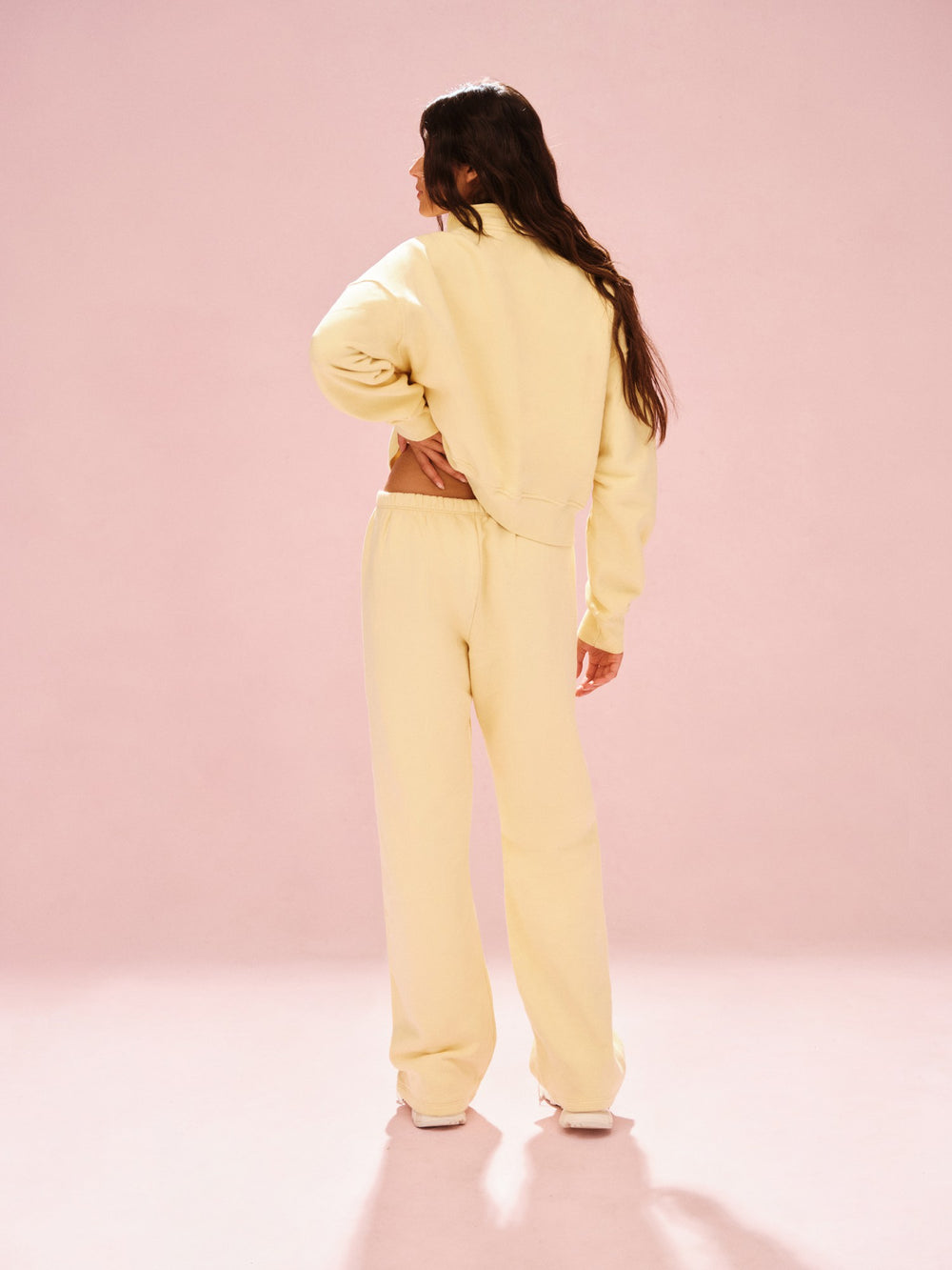 SET ACTIVE Website Store | MIDWEIGHT SWEATS STAPLE STRAIGHT LEG SWEATPANTS - ORANGE SODA