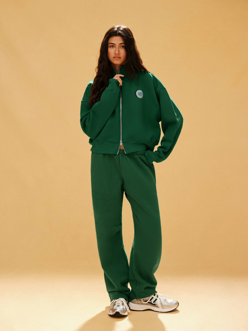 SET ACTIVE Discount | MIDWEIGHT SWEATS STAPLE STRAIGHT LEG SWEATPANTS - LAWN