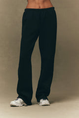 SET ACTIVE Website Store | MIDWEIGHT SWEATS STAPLE STRAIGHT LEG SWEATPANTS - ONYX