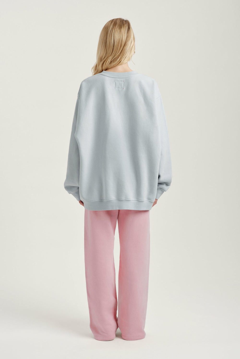 SET ACTIVE US | MIDWEIGHT SWEATS STAPLE STRAIGHT LEG SWEATPANTS - INVERSE BLUSH