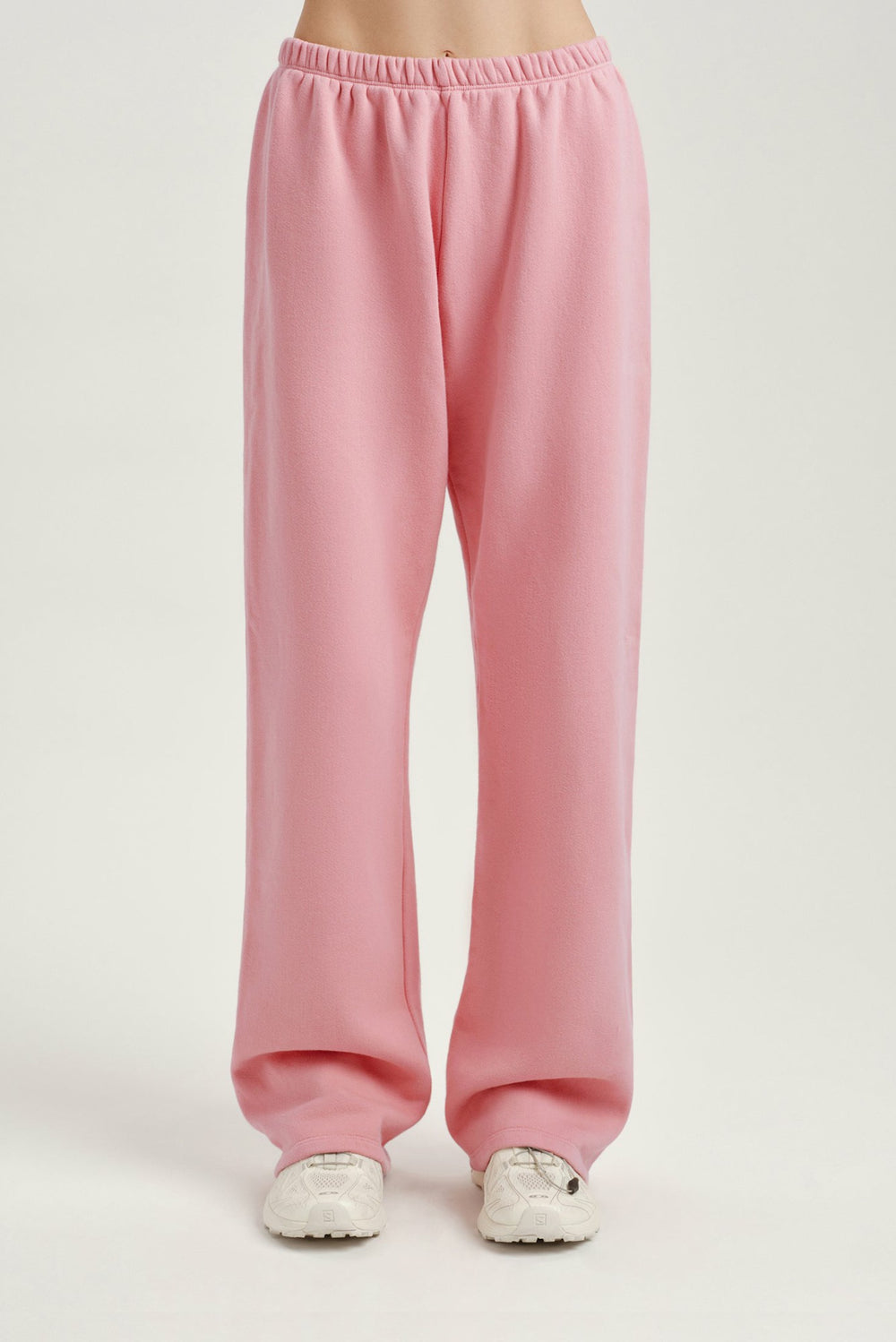 SET ACTIVE Outlets | MIDWEIGHT SWEATS STAPLE STRAIGHT LEG SWEATPANTS - INVERSE ROSEBUD