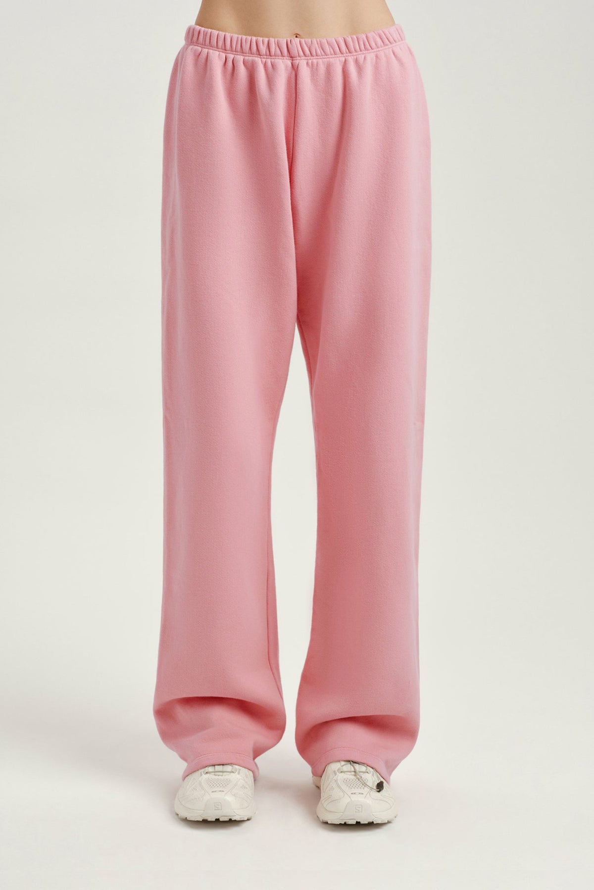 SET ACTIVE Outlets | MIDWEIGHT SWEATS STAPLE STRAIGHT LEG SWEATPANTS - INVERSE ROSEBUD