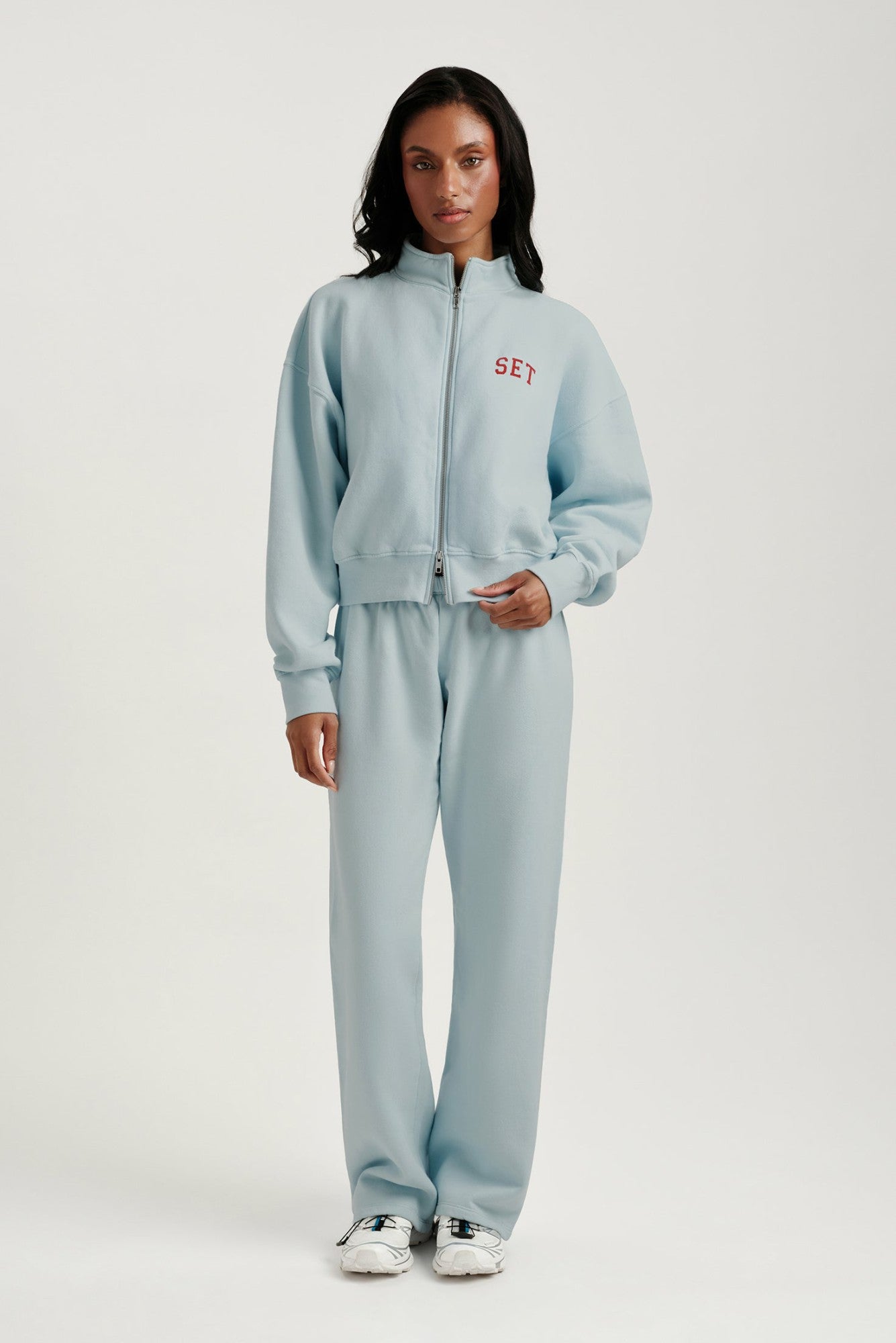 SET ACTIVE Online | MIDWEIGHT SWEATS STAPLE SET FUNNEL ZIP - VERSE