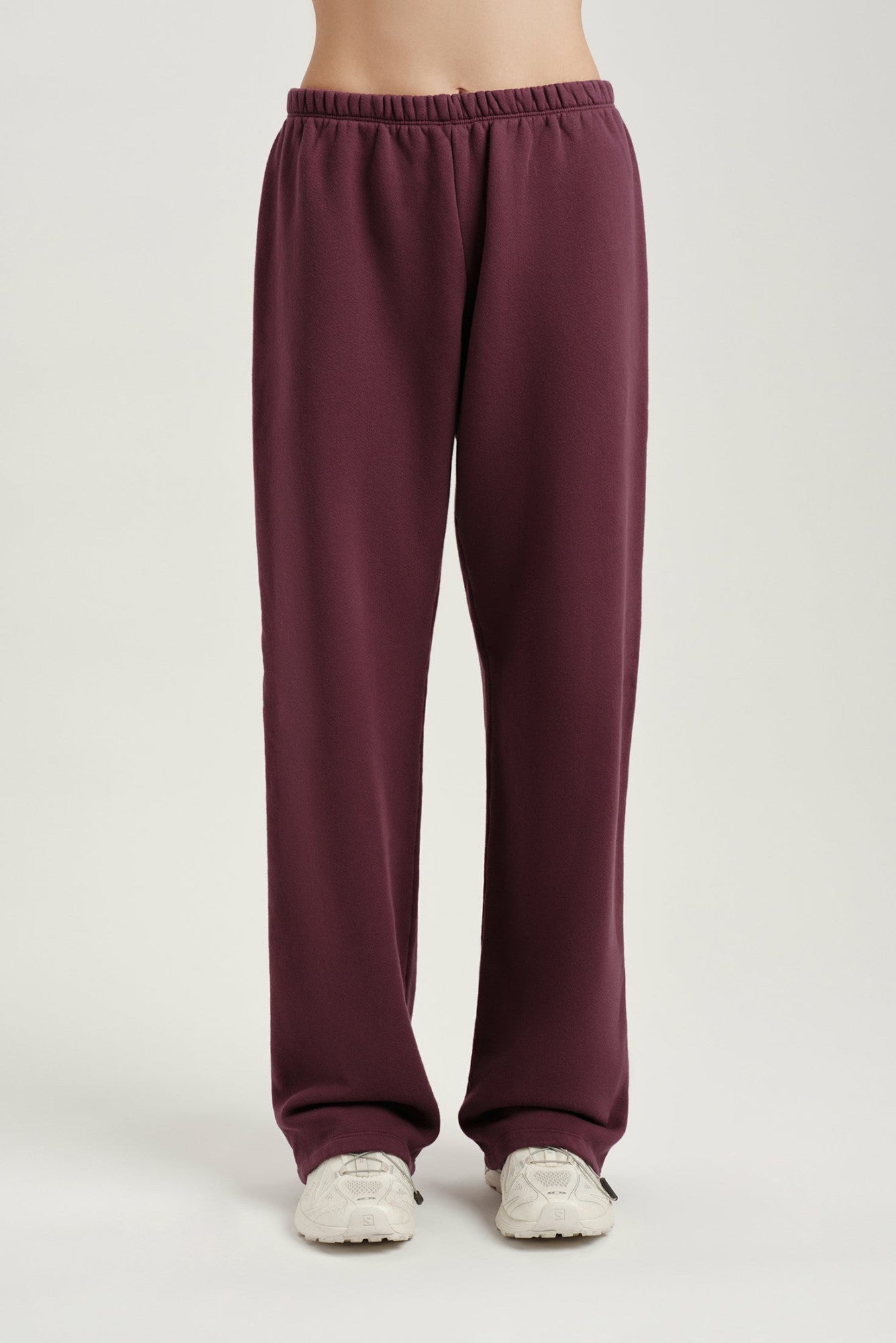 SET ACTIVE US | MIDWEIGHT SWEATS STAPLE STRAIGHT LEG SWEATPANTS - ROSEBUD