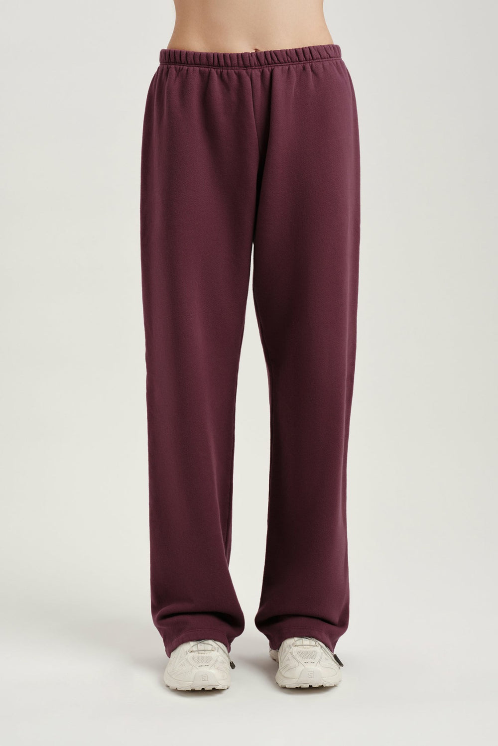 SET ACTIVE US | MIDWEIGHT SWEATS STAPLE STRAIGHT LEG SWEATPANTS - ROSEBUD