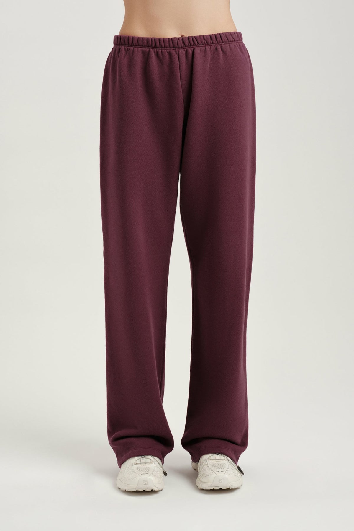 SET ACTIVE US | MIDWEIGHT SWEATS STAPLE STRAIGHT LEG SWEATPANTS - ROSEBUD