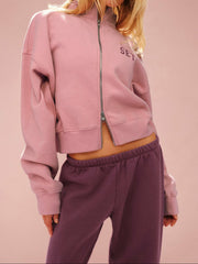 SET ACTIVE US | MIDWEIGHT SWEATS STAPLE STRAIGHT LEG SWEATPANTS - ROSEBUD
