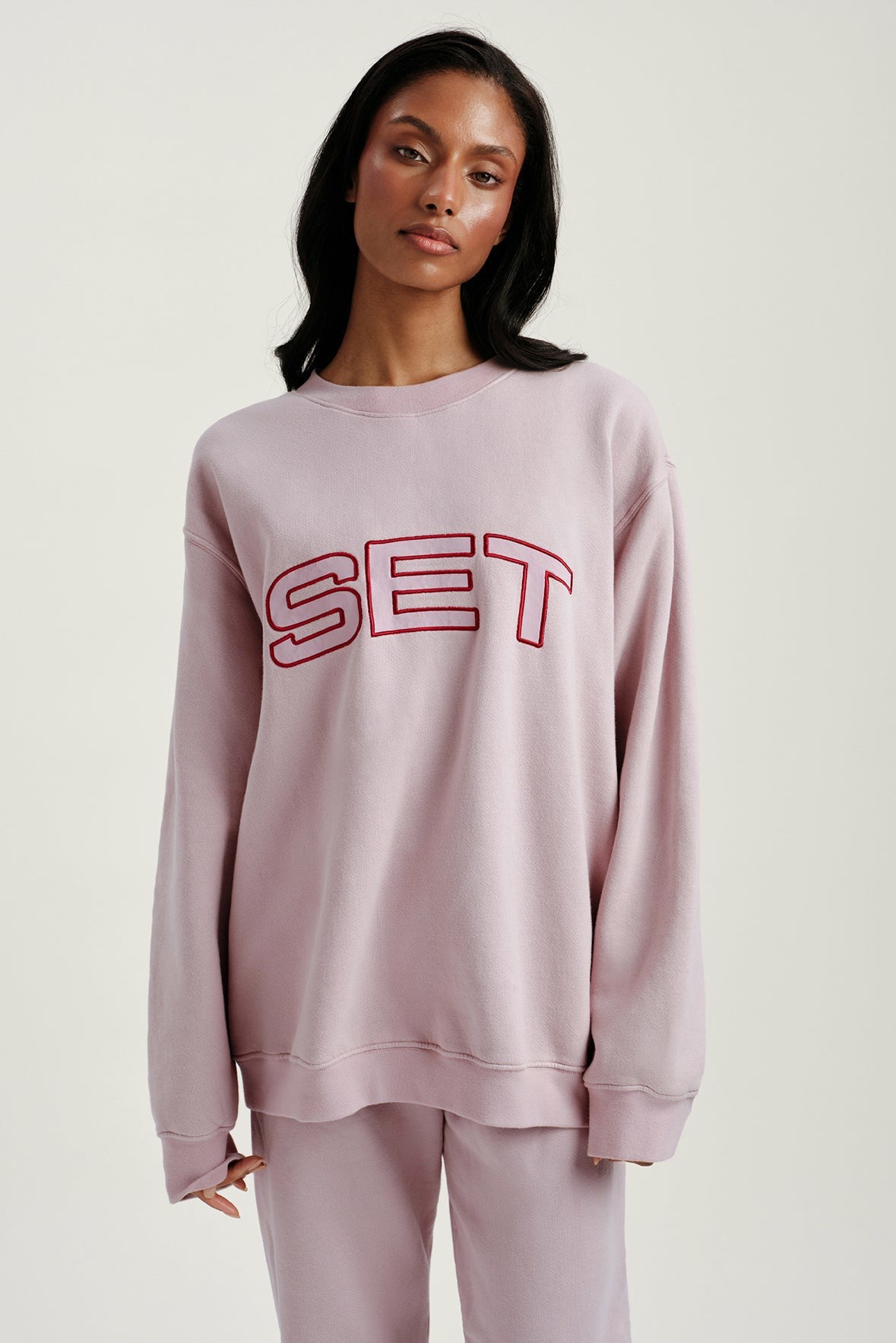 SET ACTIVE For Sale | MIDWEIGHT SWEATS STAPLE SET CREWNECK - SONNET
