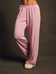 SET ACTIVE Online | SLEEP JERSEY COMFORT POLKA DOT SLEEP PANTS - SWIRL