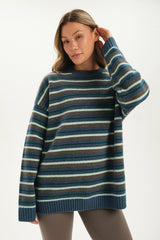 SET ACTIVE Discount | STUDIO KNIT STUDIO KNIT CREWNECK - NORDIC