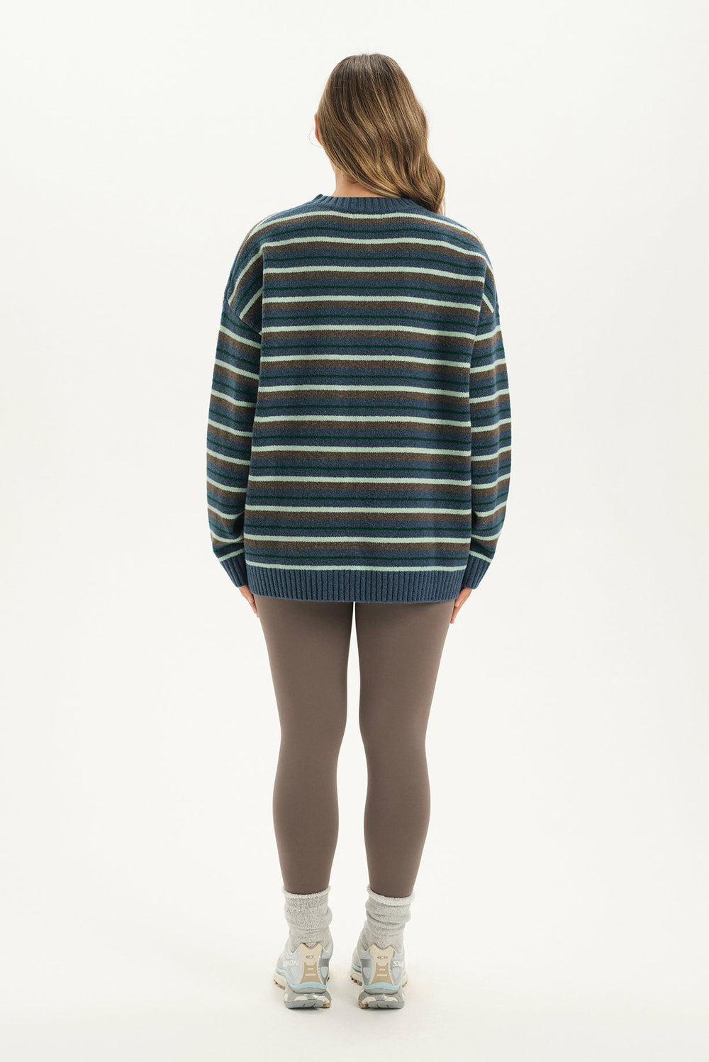 SET ACTIVE Discount | STUDIO KNIT STUDIO KNIT CREWNECK - NORDIC
