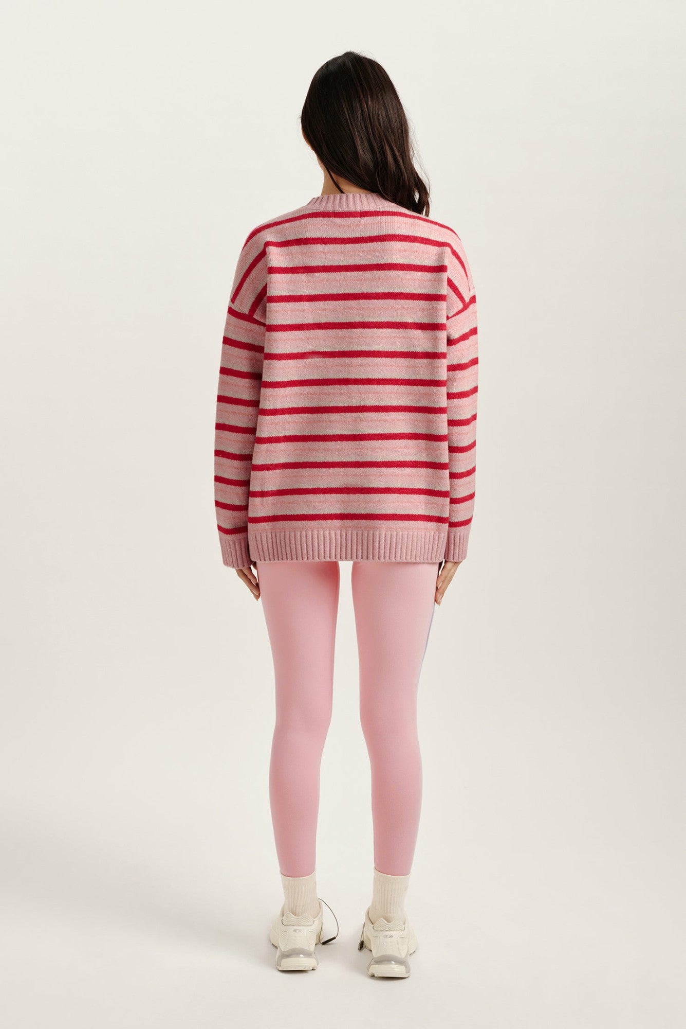 SET ACTIVE For Sale | STUDIO KNIT STUDIO KNIT CREWNECK - BLUSH